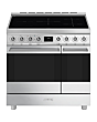 Smeg C92IPX2 85.3cm Electric Double Oven & Induction Hob