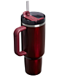 Stanley Quencher Flowstate Fluted Tumbler1.18L - Garnet Shine