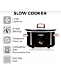 Tower T16018RG 3.5 Litre Slow Cooker - Rose Gold