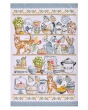 Ulster Weavers Teatowel Cotton - Pantry Cats