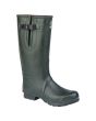 Woodland Neoprene Gusset Wellington - Dark Olive