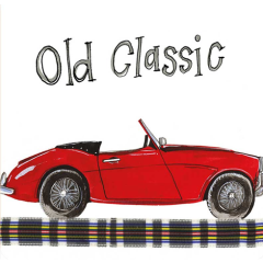 Alex Clark Coaster - Old Classic Car