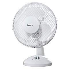 Benross BNR43910 9" Desk Fan - White 