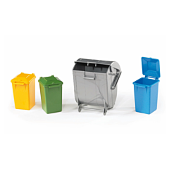 Bruder Garbage Can Set