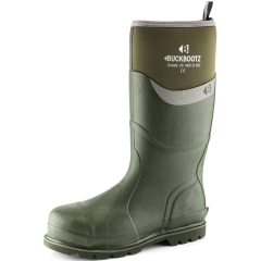 Buckbootz BBZ6000 Safety Welly Green