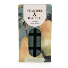 Candlelight Wax Melts - Pear Tree + Bay Leaf 8 Pack 
