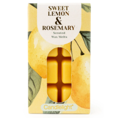 8 Pack Wax Melts - Sweet Lemon & Rosemary