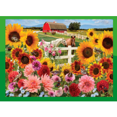 Cobble Hill Farm Sunflower Farm 1000 Piece