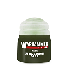 Warhammer Colour Base Steel Legion Drab