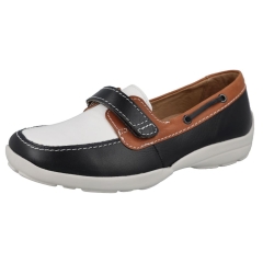 DB Shoes Fiddle - Navy/White/Tan 