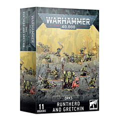 Games Workshop Warhammer 40000-Orks- Runtherd and Gretchin 50-16