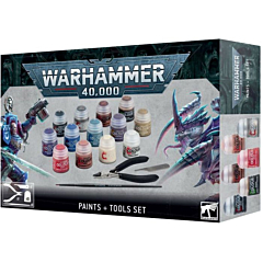 Games Workshop-Warhammer 40000 Paints + Tools Set 60-12