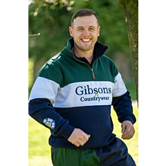 Gibsons Harlequin Shorts Green/Navy 