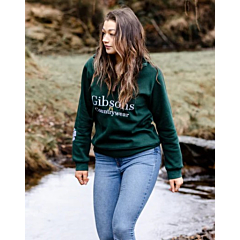 Gibson Kirby 1/4 Zip Sweatshirt Green 
