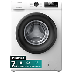 Hisense WF1Q7021BW 7kg 1200 Spin Washing Machine - White