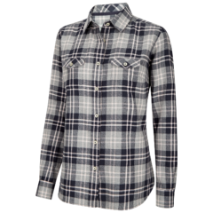 Hoggs Eilidh Ladies Flannel Shirt - Navy