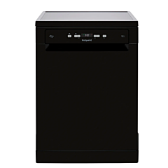 Hotpoint HFC3C26WCBUK Full Size Freestanding Dishwasher - 14 Place Settings - Black