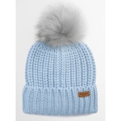 Barbour Saltburn Beanie - Ice Blue