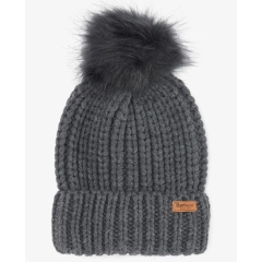 Barbour Saltburn Beanie - Charcoal 