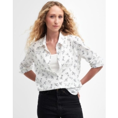 Barbour Safari Shirt Linear - Dog Print