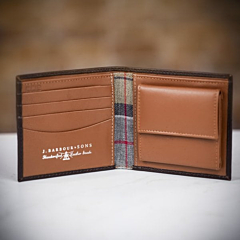 Barbour Elvington Billfold Coin Wallet