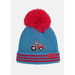 Lighthouse Bobbie Hat Red Tractor 