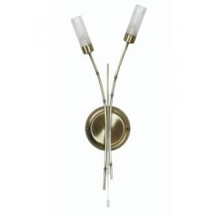 Oaks Lighting Oslo Antique Brass Light 