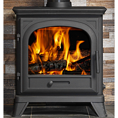 Penman Avebury Eco Multi-Fuel Stove - 5kW - Black