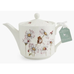 Wrendale Teapot Mouse + Flower