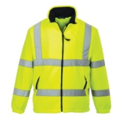 Hi-Vis Fleece Jacket Yellow 