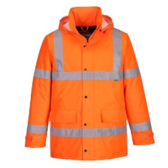 Hi-Vis Traffic Jacket Orange 
