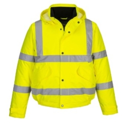 Hi-Vis Bomber Jacket Yellow 