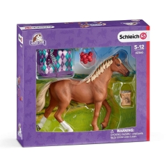Schleich English Thoroughbred + Blanket 42360 