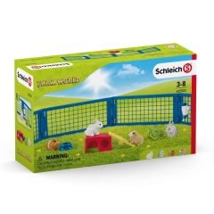 Schleich Rabbit + Guinea Pig Hutch 42500