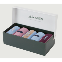 Schoffel Bamoo Sock Box Of 5 - Lyndon Mix