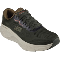 Skechers D'Lux Walker 2.0 - Olive / Orange
