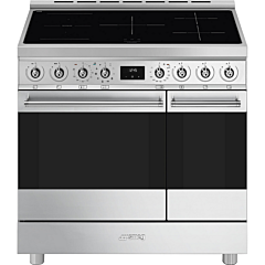 Smeg C92IPX2 85.3cm Electric Double Oven & Induction Hob