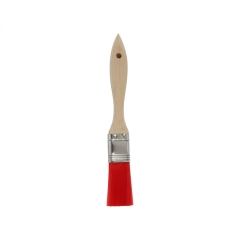 T&G Woodware Hevea Pastry Cooks Flat Brush Red Nylon
