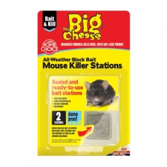 The Big Cheese All Weather Block Bait Mouse Station