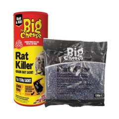 The Big Cheese Rat Killer Grain Bait Sachet 2 pack