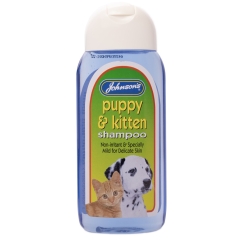Johnsons puppy and Kitten shampoo 125ml 