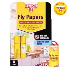 Zero In Fly Papers 8 Pack