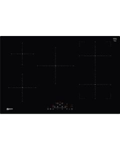 Neff T48FD23X2 Frameless 80cm Induction Hob with CombiZone - Black