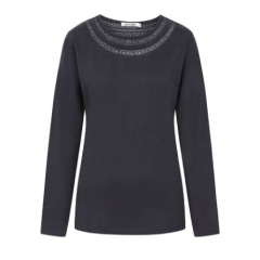 Alice Collins Layne Top - Navy