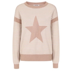 Alice Collins Martha Pullover - Latte/Wild Oat