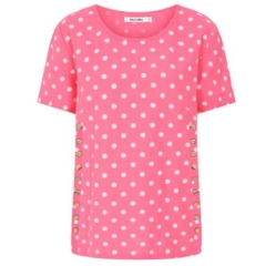 Alice Collins Kylie Print Tunic - Hot Pink 