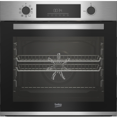 Beko CIMY92XP 59.4cm Pyrolytic Built In Electric Single Oven - Stainless Steel