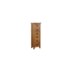 Besp Oak NB025 6 Drawer Tall Chest