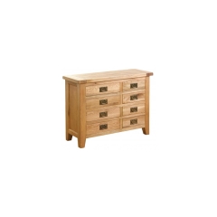Besp Oak NB027 8 Drawer Chest