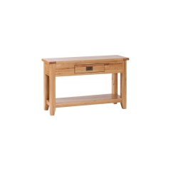 Besp Oak NB126 1 Drawer Hall Table (*DISPLAY ONLY)